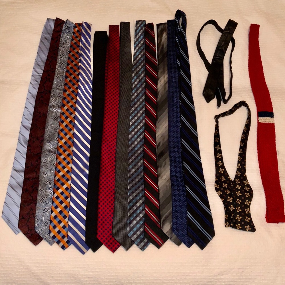 Collection of ties